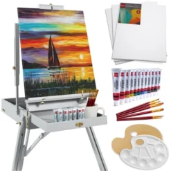 Best Choice Products French Easel, 32pc Beginners Kit Portable Wooden Adjustable Tripod W/ Paint Supplies 19 Best Choice Products French Easel, 32pc Beginners Kit Portable Wooden Adjustable Tripod W/ Paint Supplies -Stationery Sphere Outlet Store GUEST 708aba94 8eb1 4886 9464 2dbd4cc4b26d