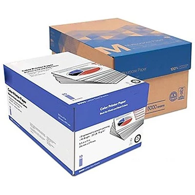 MyOfficeInnovations 8.5" X 11" Color Printer Paper 20 Lbs. 96 Brightness 500/Ream 10 RMS/CT 513096 2 MyOfficeInnovations 8.5" X 11" Color Printer Paper 20 Lbs. 96 Brightness 500/Ream 10 RMS/CT 513096 - Image 2