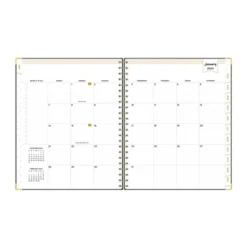 Day Designer 2024 Planner 8.5"x11" Weekly/Monthly Charcoal -Stationery Sphere Outlet Store GUEST 715992e9 adb9 48ab 935e dff9cd3ec58f