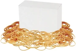 Alliance Latex-Free Rubber Band, No 33, 3-1/2 L X 1/8 W In, 1 Lb Box, Crepe
