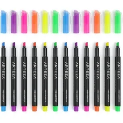 Arteza Highlighters, Narrow Chisel Tips, Alcohol-Based, 6 Assorted Colors For School - 30 Pack -Stationery Sphere Outlet Store GUEST 7883feca 2892 4d0c a6a6 0cf62925e709