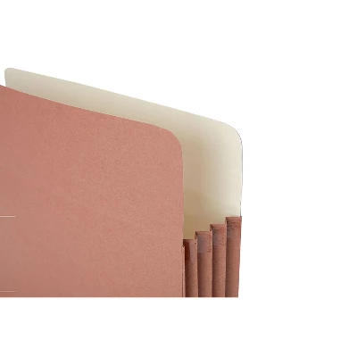 Pendaflex File Pocket W/Top-Tab 3-1/2" Expansion Letter 5/PK Red Rope 51524E5 3 Pendaflex File Pocket W/Top-Tab 3-1/2" Expansion Letter 5/PK Red Rope 51524E5 - Image 3