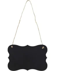 Juvale 6-Pack Black Hanging Acrylic Chalkboard Message Board Signs Liquid & Standard Chalk 4 X 6 In -Stationery Sphere Outlet Store GUEST 7af1195d 446b 4e1b 9e2a 2075932bf824