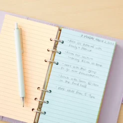 Paper Junkie 6 Pack Colored A6 Refill Paper For 6-Ring Binder, Journal, Planner, Loose Leaf Colored Lined Paper Inserts (240 Sheets/480 Pages) -Stationery Sphere Outlet Store GUEST 7de7847a e9b8 4955 9771 3f3da5b6f868