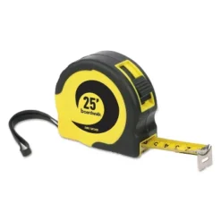 Boardwalk Easy Grip Tape Measure 25 Ft Plastic Case Black And Yellow 1/16" Graduations TAPEM25 -Stationery Sphere Outlet Store GUEST 7e754ffd a47c 4ce4 9e6c 0e1afd101f1e