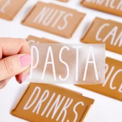 Talented Kitchen Talented Kitchen 8 Piece Metal Basket Labels Clip On Holders With 40 Labels, Gold Label Clips For Storage Bins -Stationery Sphere Outlet Store GUEST 7f0694c2 78da 4c97 b73a fe61a19e3bf1