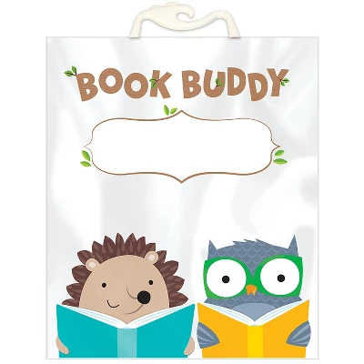 Creative Teaching Press Plastic Woodland Friends Book Buddy Bag 10.5"" X 12.5"" Multicolored 6 Per 1 Creative Teaching Press Plastic Woodland Friends Book Buddy Bag 10.5"" X 12.5"" Multicolored 6 Per