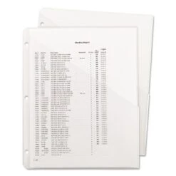 Smead Organized Up Poly Slash Jackets Letter Polypropylene Clear 5/Pack 89506 -Stationery Sphere Outlet Store GUEST 808dafcd 838d 43af b6db 396a0d773894