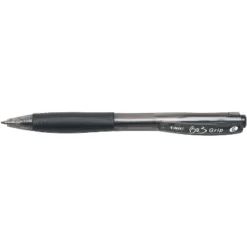 BIC BU3 Retractable Ballpoint Pens Medium Point Black Ink 924252