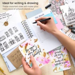 Arteza Micro-Line Pen, Black Japanese Ink, Assorted Nibs - Set Of 10 -Stationery Sphere Outlet Store GUEST 82172563 f43e 42ba 9d2e 627092e0e1b5