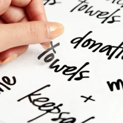 Talented Kitchen 141 Laundry Room Labels For Jars - Preprinted Black Script Stickers For Closet, Bathroom Organization (Water Resistant) -Stationery Sphere Outlet Store GUEST 832fc03d c1c5 44e1 89b6 fd333e624803