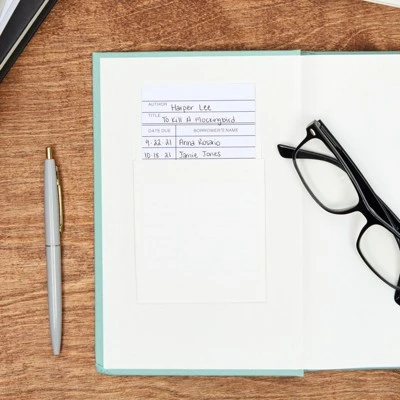 Paper Junkie 250 Pack Blank Library Cards For School Book Checkouts, CDs, DVDs, Vinyl Records, Classroom Supplies, White, 3 X 5 In 1 Paper Junkie 250 Pack Blank Library Cards For School Book Checkouts, CDs, DVDs, Vinyl Records, Classroom Supplies, White, 3 X 5 In