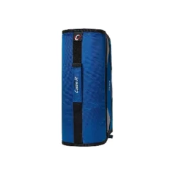 Case It King Sized Zip Tab 4" 3-Ring Zipper Binders D-Ring Blue (D-186 BLU) D-186-MBLU