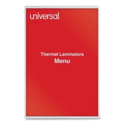 Universal Clear Laminating Pouches 3 Mil Menu 18 X 12 25/Pack 84640 -Stationery Sphere Outlet Store GUEST 88a8b068 339a 46a7 a095 b1c9564d813e