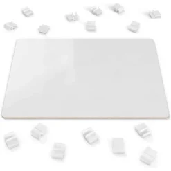 Arteza White Dry Erase Lapboards With Pen Holder (12"x11") - 32 Pack
