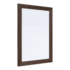 18" X 27" Beatrice Framed Magnetic Dry Erase Walnut Brown - DesignOvation