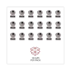 Universal Bulldog Magnetic Clips Metal 7/16" Capacity 1 1/4" Wide Nickel-Plated 18/PK 31260 -Stationery Sphere Outlet Store GUEST 8d928ec3 2301 474b 83fe 68ffb50e0fe3