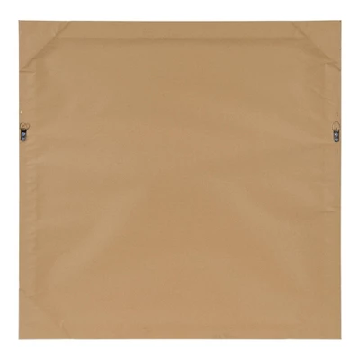 31.5" X 31.5" Bosc Framed Linen Fabric Pinboard Gray/White - DesignOvation 3 31.5" X 31.5" Bosc Framed Linen Fabric Pinboard Gray/White - DesignOvation - Image 3