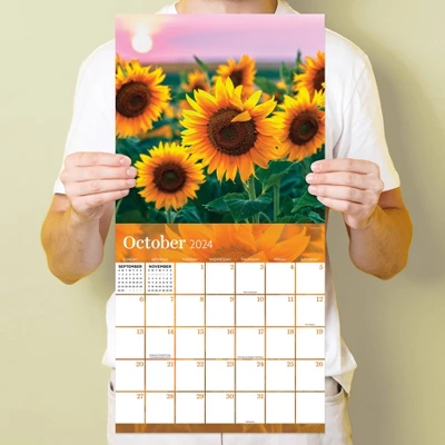 TF Publishing 2024 Wall Calendar 12"x12" Flowers 3 TF Publishing 2024 Wall Calendar 12"x12" Flowers - Image 3