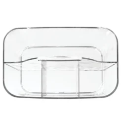 MDesign Small Plastic Storage Caddy Tote For Desktop Office Supplies - Clear 8 MDesign Small Plastic Storage Caddy Tote For Desktop Office Supplies - Clear -Stationery Sphere Outlet Store GUEST 9098b9fc 907b 4acc bfd3 fb8e386c77de