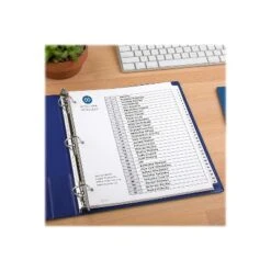 Avery Pre-Printed 31-Tab Numeric Dividers Customizable 11827 -Stationery Sphere Outlet Store GUEST 90a0cc0e 8e47 4029 a698 2046233932f7