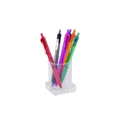 Azar Displays Small Single Cylinder Deluxe Clear Acrylic Cup Holder -Stationery Sphere Outlet Store GUEST 914eec98 033a 423a b716 aed4238e9e85