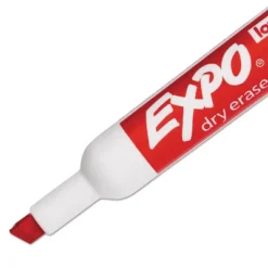 EXPO Low Odor Dry Erase Marker Chisel Tip Red Dozen 80002 -Stationery Sphere Outlet Store GUEST 91eed9d9 5fd8 43e2 9638 de9e249fea41