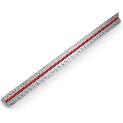 Arteza Architect Ruler, Triangular, Scale, 12" 3 Arteza Architect Ruler, Triangular, Scale, 12" - Image 3
