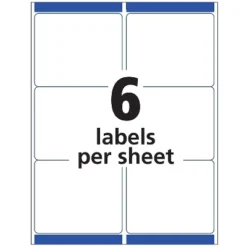 Avery Clear Easy Peel Mailing Labels Laser 3 1/3 X 4 60/Pack 15664 -Stationery Sphere Outlet Store GUEST 94092caa 63e4 432e ba56 15b82192262b