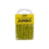JAM Paper Jumbo Paper Clips Yellow 3 Packs Of 75 (42182236B)