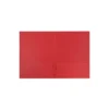 JAM Paper Two-Pocket Textured Linen Business Folders Red Bulk 100/Box (386Lreb) 386LREB