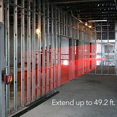 Dartwood Self-Leveling Laser Level Tool With Horizontal And Vertical Cross Lines And Rechargeable Battery (3 Pack, Red) 5 Dartwood Self-Leveling Laser Level Tool With Horizontal And Vertical Cross Lines And Rechargeable Battery (3 Pack, Red) - Image 5