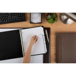 Avery Print & Apply Clear Label Dividers W/White Tabs 3-Tab Letter 5 Sets 11435 -Stationery Sphere Outlet Store GUEST 975ce029 9af7 4535 8d72 3ff6066dc80d