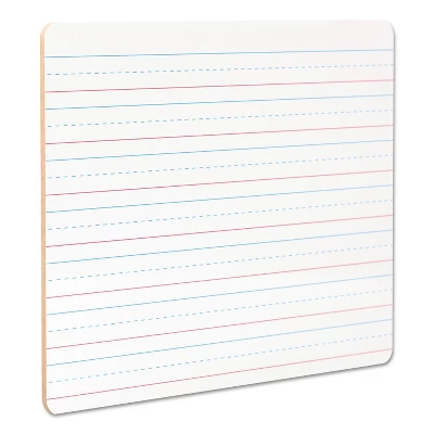 Universal Lap/Learning Dry-Erase Board Lined 11 3/4" X 8 3/4" White 6/Pack 43911 2 Universal Lap/Learning Dry-Erase Board Lined 11 3/4" X 8 3/4" White 6/Pack 43911 - Image 2