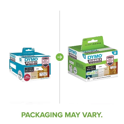 DYMO LW Durable 1933081 Printer Label 1W White 1 DYMO LW Durable 1933081 Printer Label 1W White