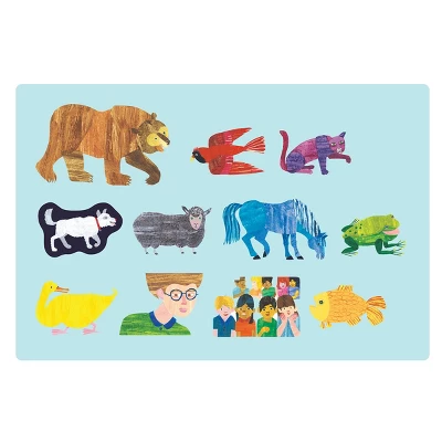 Little Folk Visuals Brown Bear, Brown Bear What Do You See Felt Set - 11 Pcs 2 Little Folk Visuals Brown Bear, Brown Bear What Do You See Felt Set - 11 Pcs - Image 2