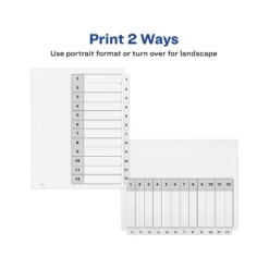 Avery Pre-Printed 12-Tab Numeric Dividers Customizable 11824 9 Avery Pre-Printed 12-Tab Numeric Dividers Customizable 11824 -Stationery Sphere Outlet Store GUEST 9a032f59 eb1a 431b bbb9 67b8034eb9cd