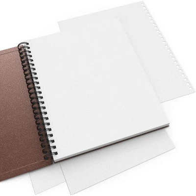 Arteza Watercolor Paper Pad, Spiral-Bound Hardcover, Brown, 9"x12" - 2 Pack 4 Arteza Watercolor Paper Pad, Spiral-Bound Hardcover, Brown, 9"x12" - 2 Pack - Image 4