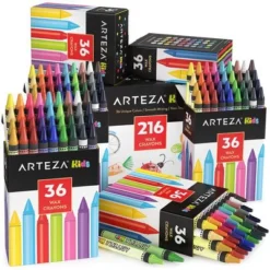 Arteza Kids Wax Crayons, 36 Pieces Each - 6 Pack 5 Arteza Kids Wax Crayons, 36 Pieces Each - 6 Pack -Stationery Sphere Outlet Store GUEST 9aa84c91 9078 49fd ab48 9f10b98b48ab