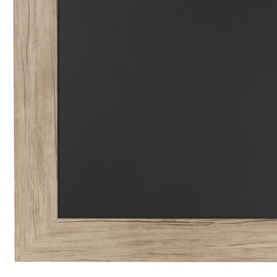 27" X 18" Beatrice Framed Magnetic Chalkboard Rustic Brown - DesignOvation 4 27" X 18" Beatrice Framed Magnetic Chalkboard Rustic Brown - DesignOvation - Image 4
