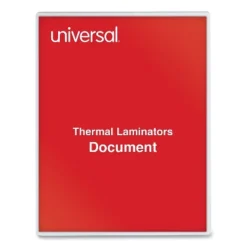 Universal Clear Laminating Pouches 3 Mil 9 X 11 1/2 25/Pack 84620 -Stationery Sphere Outlet Store GUEST 9d8202e0 30b7 499b 93f0 19894f50759a