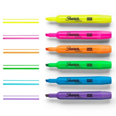 Sharpie Accent Tank Style Highlighter Chisel Tip Fluorescent Yellow 36/Box 1920938 6 Sharpie Accent Tank Style Highlighter Chisel Tip Fluorescent Yellow 36/Box 1920938 - Image 6