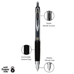 Uni-ball Signo 207 Retractable Gel Pen Black Ink 0.5mm Dozen 61255 -Stationery Sphere Outlet Store GUEST 9e81b58b 41f1 4026 91d8 1f49978a7342