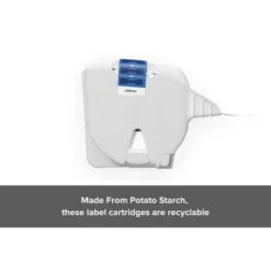 Zebra ZSB Series Jewelry Labels - Potato Starch-Based, Recyclable Label Cartridge - Versatile, Cloud-Based Adhesive Labels For Printer - 2.25x0.5"