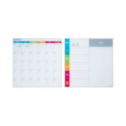 ECR4Kids MessageStor 17.5in X 17.5in Magnetic Dry-Erase Calendar Glass Boards And 4 Magnets, 2-Pk 16 ECR4Kids MessageStor 17.5in X 17.5in Magnetic Dry-Erase Calendar Glass Boards And 4 Magnets, 2-Pk -Stationery Sphere Outlet Store GUEST a27410fd 62be 4c04 bcf7 154d9dd20727