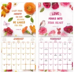 Trends International Inc. 2023-24 Wall Calendar 12"x12" Faith By Grace Ciao 9 Trends International Inc. 2023-24 Wall Calendar 12"x12" Faith By Grace Ciao -Stationery Sphere Outlet Store GUEST a40d5991 2108 4342 8be8 377878b9befb