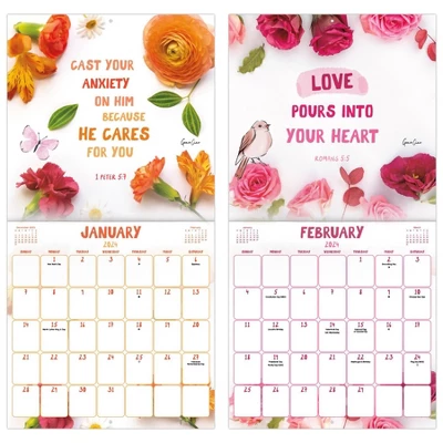Trends International Inc. 2023-24 Wall Calendar 12"x12" Faith By Grace Ciao 5 Trends International Inc. 2023-24 Wall Calendar 12"x12" Faith By Grace Ciao - Image 5