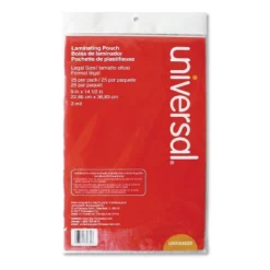 Universal Clear Laminating Pouches 3 Mil 9 X 14 1/2 25/Pack 84630 -Stationery Sphere Outlet Store GUEST a497a160 bd66 4bc7 9572 9dbe40675390