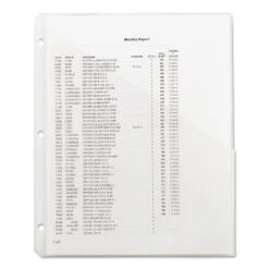 Smead Organized Up Poly Slash Jackets Letter Polypropylene Clear 5/Pack 89506 -Stationery Sphere Outlet Store GUEST a4fe9e9c f2c0 458a b861 6108c958db9e