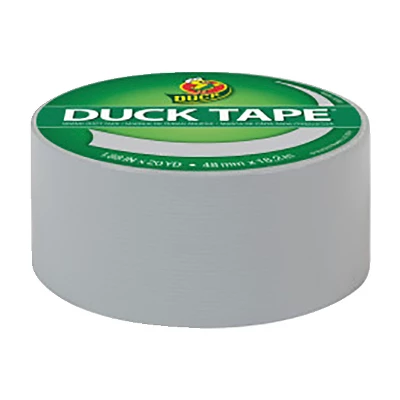 Duck Tape Printed Duct Tape, 1-7/8 Inch X 20 Yards, Dove Gray 1 Duck Tape Printed Duct Tape, 1-7/8 Inch X 20 Yards, Dove Gray